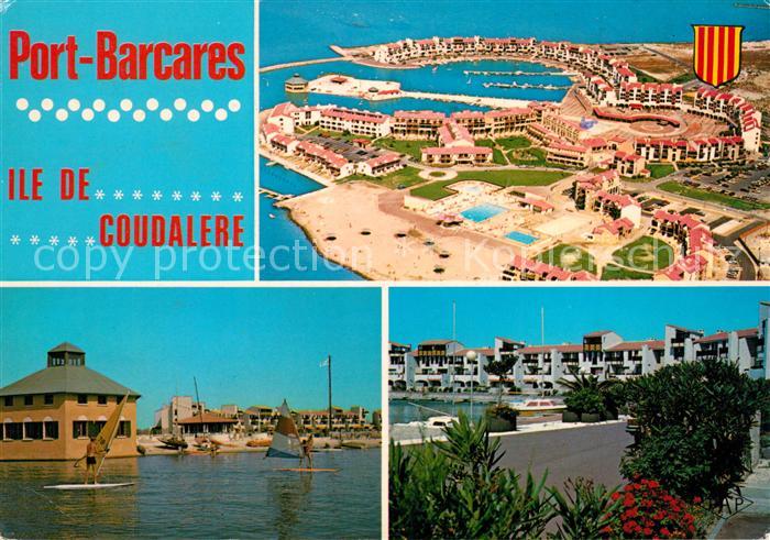 Port Barcares Hafen Ferienamlage Fliegeraufnahme