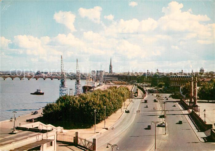 Bordeaux Kaianlagen Hafen