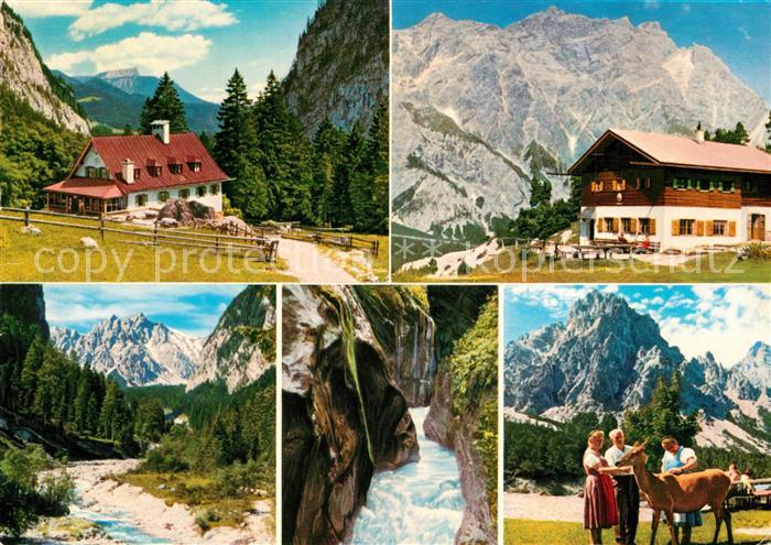 Wimbachtal Wimbachschloss Wimbachgriesalm