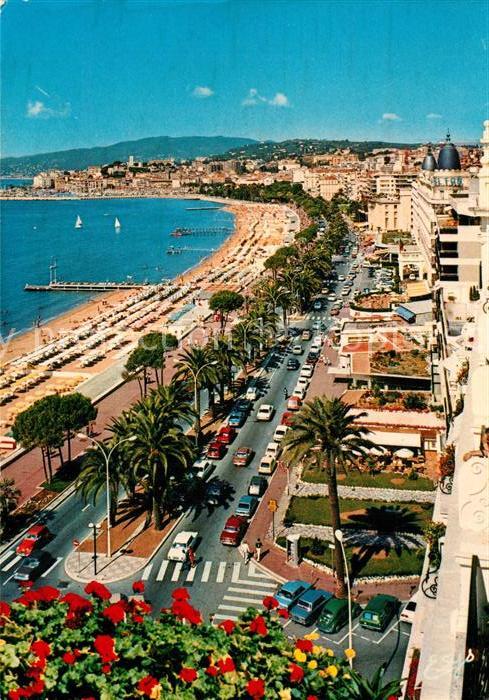 Cannes Alpes-Maritimes La Croisette le Suquet