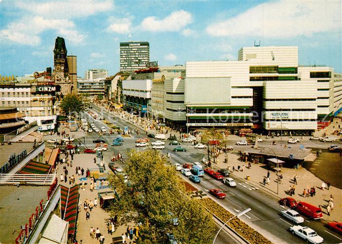 Berlin Europa Center Gedaechniskirche Kurfuerstendamm