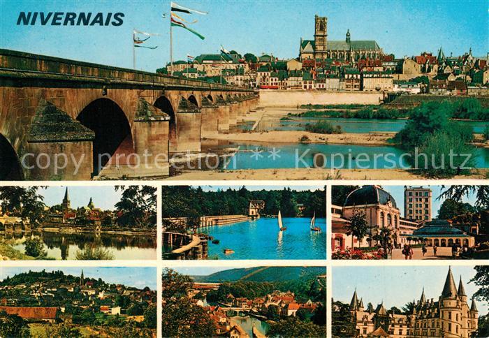 Nivernais Stadtansichten