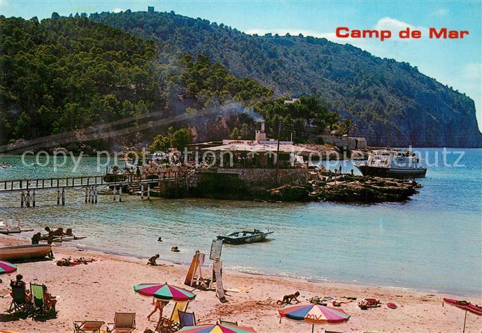 Camp de Mar Strand Restaurant Faehrschiff