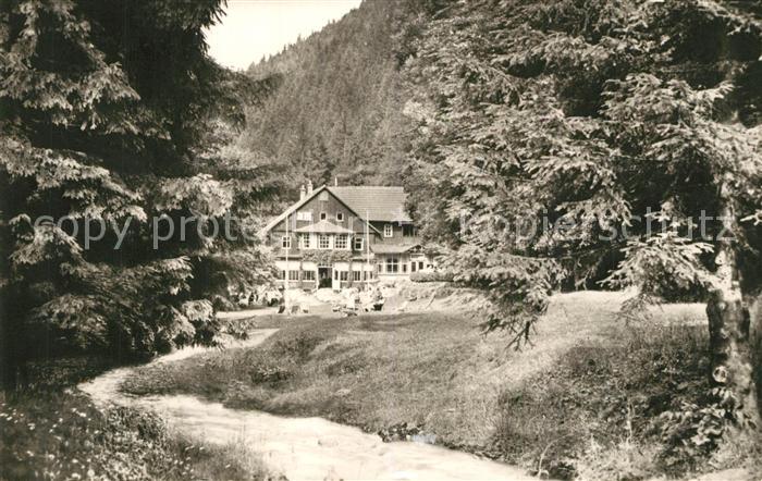 Tabarz HO Gaststaette Massemuehle im Lauchagrund