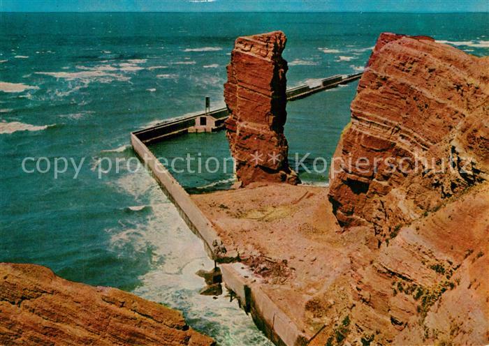 Helgoland Nordspitze mit Lange Anna