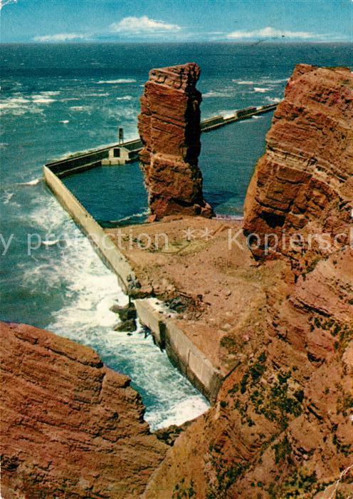 Helgoland Nordspitze mit Lange Anne