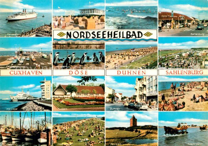 Cuxhaven Nordseebad Doese Duhnen und Sahlenburg