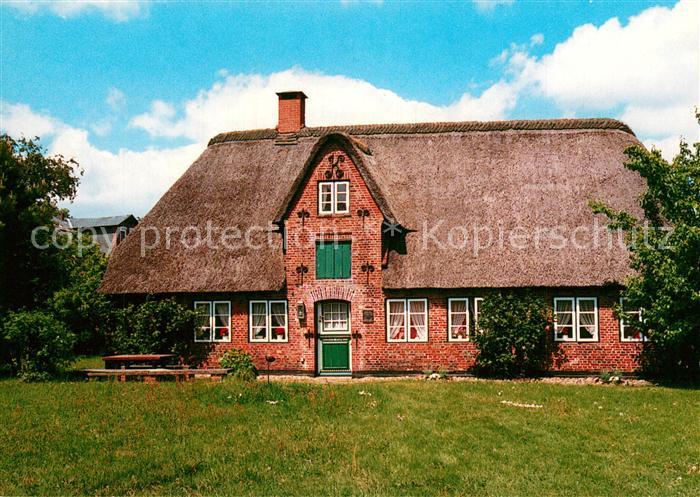 Nebel Amrum Historisches Friesenhaus Museum