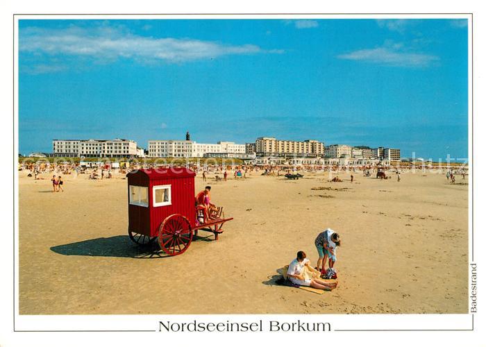 Borkum Badestrand Badewagen Hotels