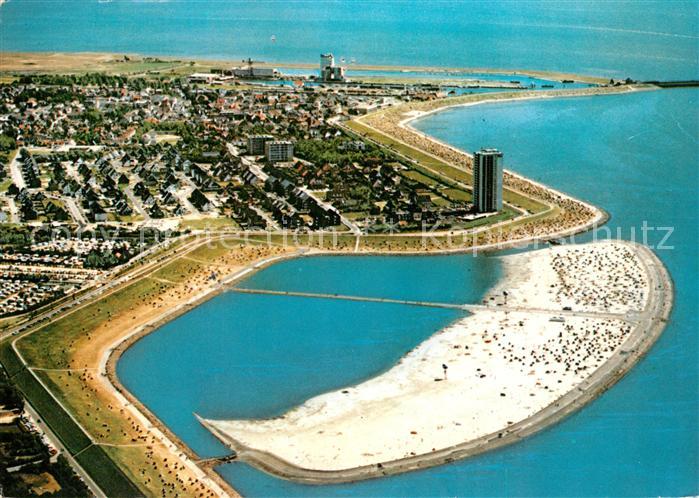 Buesum Nordseebad Fliegeraufnahme