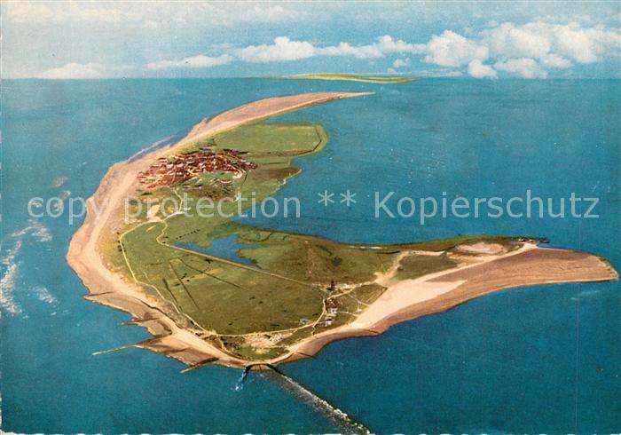 Wangerooge Nordseebad Nordseeinsel Fliegeraufnahme