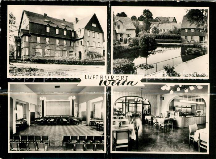 Weifa Erbgericht Ferienheim KFZ Werk Dresden Gaststaette Saal