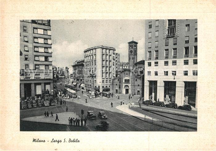 Milano Largo San Babila
