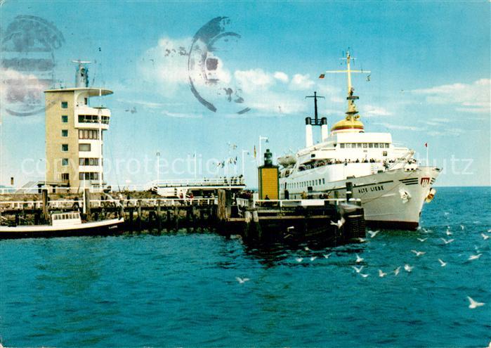 Cuxhaven Nordseebad An der Alten Liebe Faehre