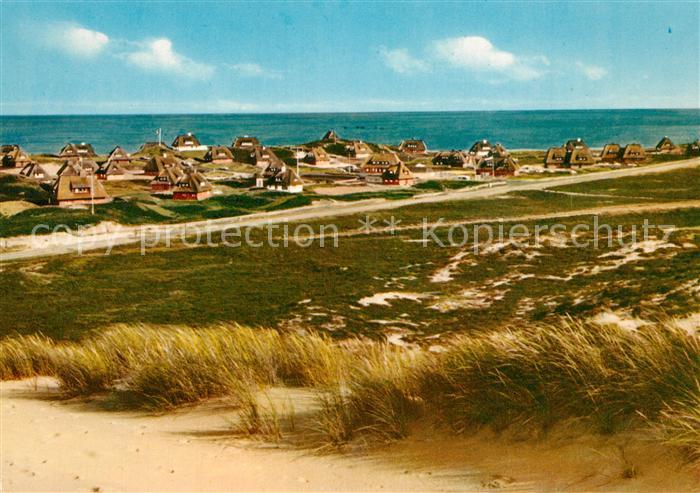 Insel Sylt Wohngebiet Sonnenland Duenen