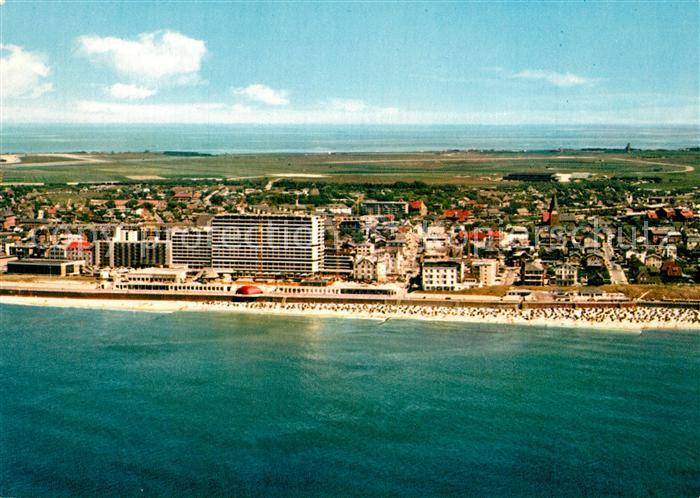Westerland Sylt Nordseeheilbad Nordseeinsel Fliegeraufnahme