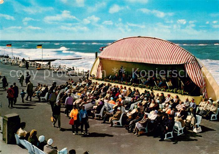 Westerland Sylt Kurkonzert Konzertpavillon Promenade