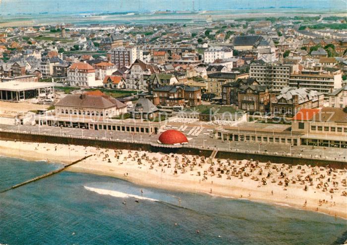 Westerland Sylt Nordseeheilbad Fliegeraufnahme
