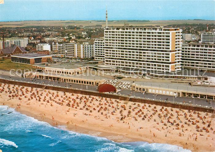 Westerland Sylt Strand Promenade Hotel Fliegeraufnahme
