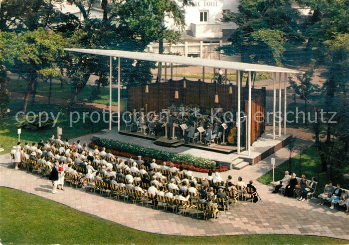 Norderney Nordseebad Musikpavillon vor dem Kurhaus