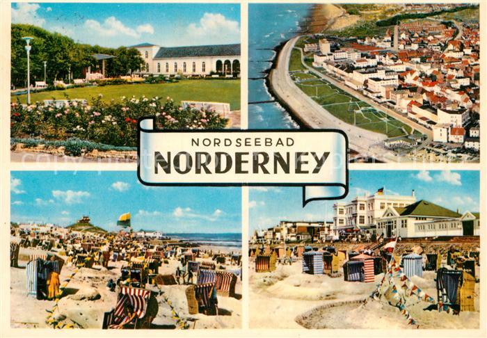 Norderney Nordseebad Kurpark Strand Hotel Restaurant Fliegeraufnahme