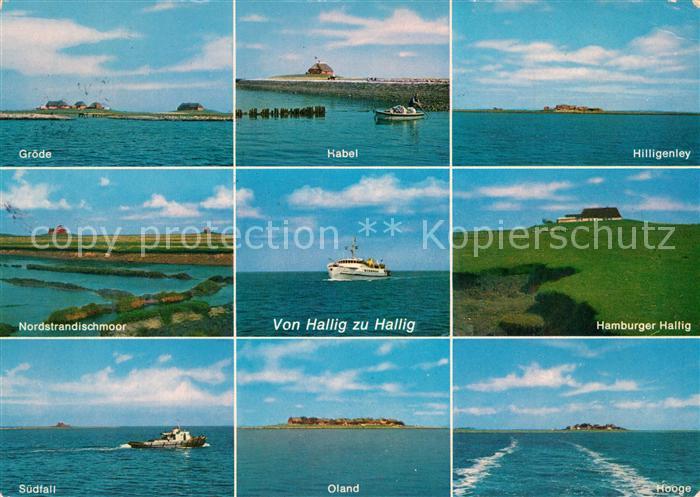 Pellworm Halligen der Nordsee Faehre