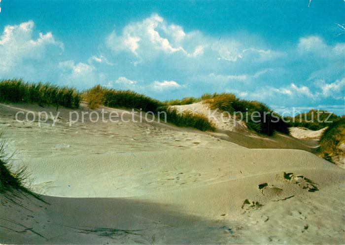 Insel Sylt Duenenlandschaft