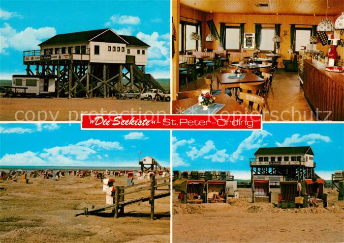St Peter-Ording Restaurant Cafe Die Seekiste Boehler Sandbank