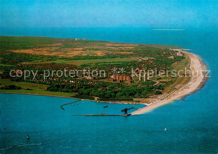 Cuxhaven Nordseebad Fliegeraufnahme