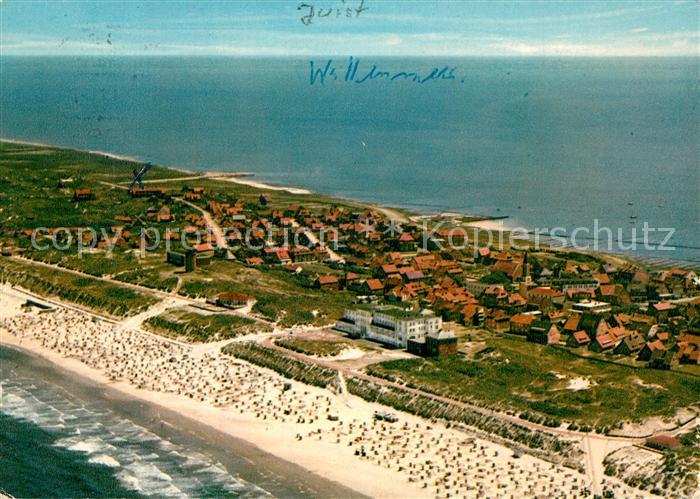 Juist Nordseebad Fliegeraufnahme