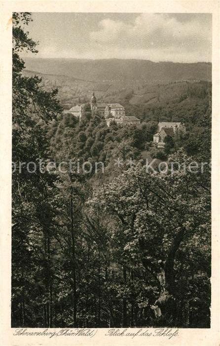 Schwarzburg Thueringer Wald Schloss