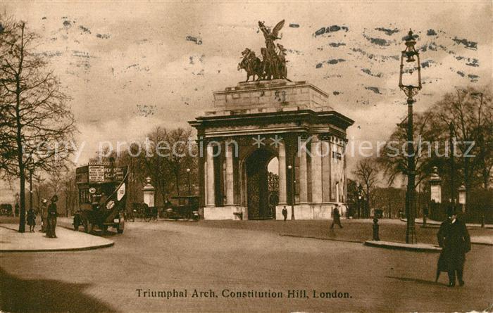 London Triumphal Arch Constitution Hill