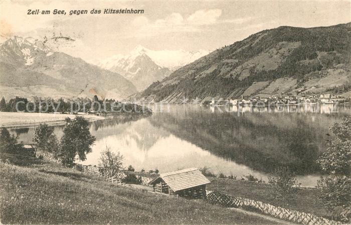 Zell See Seepartie mit Kitzsteinhorn