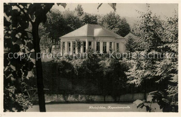 Rheinfelden Baden Kapuzinerquelle