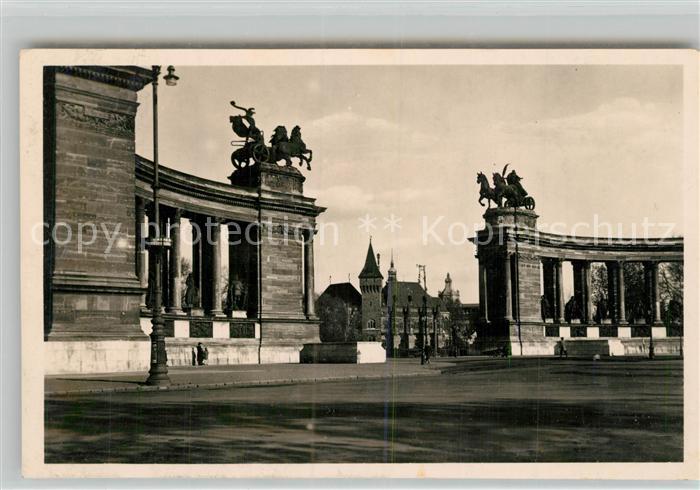 Budapest Millenium Denkmal