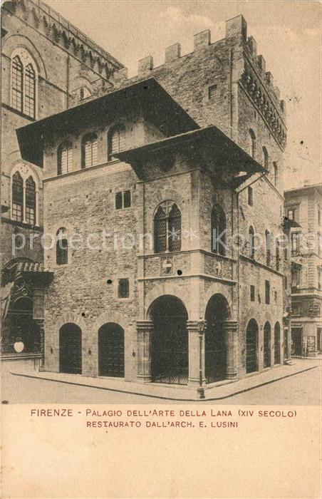 Firenze Florenz Palacio dell Arte della Lana