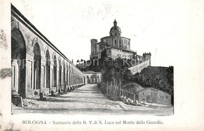 Bologna Santuario della B. V. di S. Luca sul Monte della Guardia