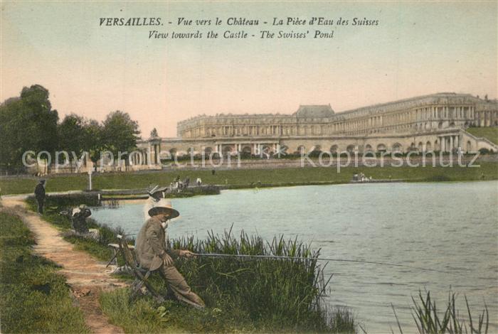 Versailles Yvelines Vue vers le Chateau