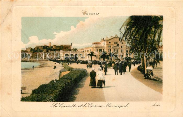 Cannes Alpes-Maritimes La Croisette et le Casino Municipal
