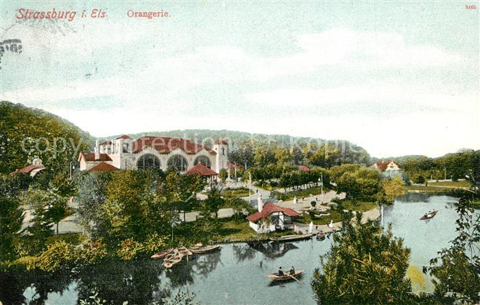 Strassburg Elsass Orangerie