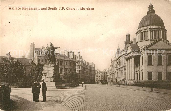 Aberdeen Wallace Monument and South UF Church