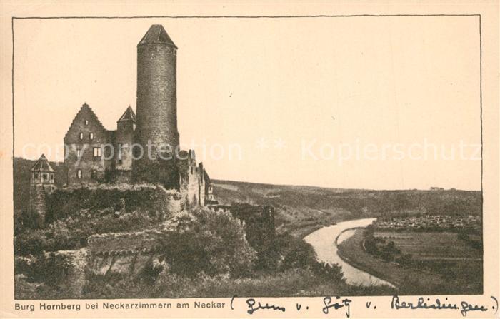 Neckarzimmern Burg Hornberg am Neckar