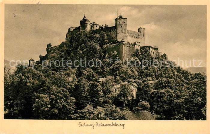 Salzburg Oesterreich Festung Hohensalzburg
