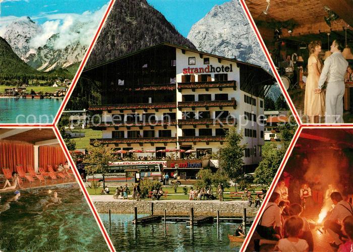 Pertisau Achensee Strandhotel Hallenbad Tanzcafe Seediele Solarium