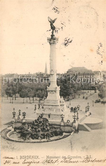 Bordeaux Monument des Girondins