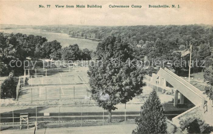 Branchville New Jersey View from Main Building Culvermore Camp