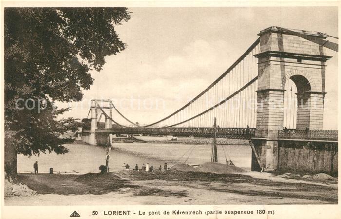 Lorient Morbihan Bretagne Pont de Kérentrech