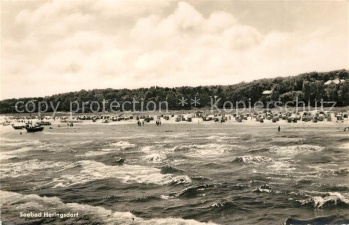 Heringsdorf Ostseebad Usedom Ansicht vom Meer aus
