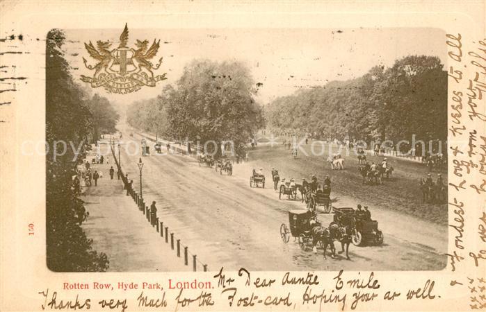 London Rotten Row Hyde Park