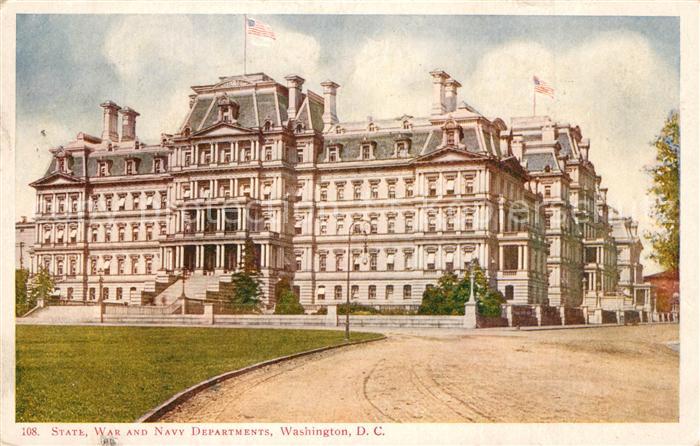 Washington DC State Ware and Navy Departments Building